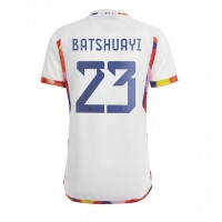 Moški Nogometni dresi Belgija Michy Batshuayi #23 Gostujoči SP 2022 Kratek Rokav